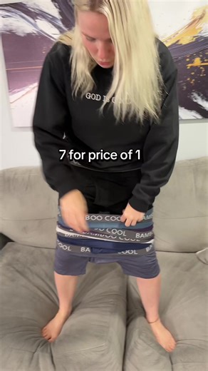 Comfy Bamboo Boxers: 7 Pack Deal on TikTok Shop