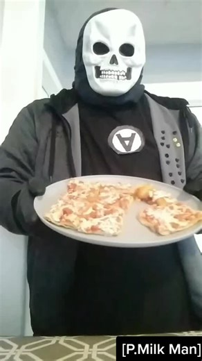 The pizza Milk Man #aquabats #milkman #skeleton #pizza