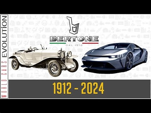 Carrozzeria Bertone 博通汽车进化史 (1912 - 2024)