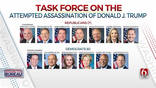 Bipartisan Task Force Probes Attempt On Former President Trump