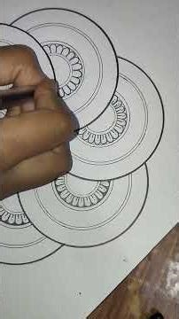 mandala art tutorial #pendrawing#mandalaartforbeginners#art