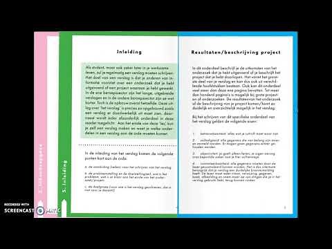 Een verslag schrijven. Hoe doe je dat?