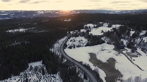 Are roads like this part of your commute? Make sure your vehicle is equipped with the right winter tires. | Cooper Tire