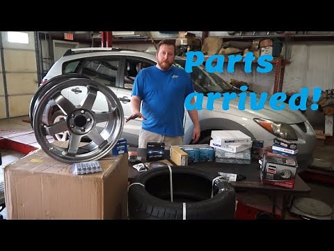2003 Pontiac Vibe GT Upgrade Parts have arrived! 25002500RoadTrip prep begins!