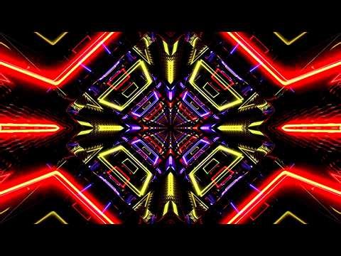 🔷 4K Screensaver – Neon Dimension – Futuristic VJ Loop (No Sound)