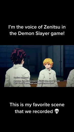 Best Zenitsu Scene Recorded from Demon Slayer Game