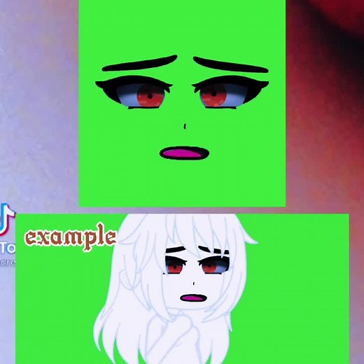 shut up #greenscreen #overlay #gachaclub #gacha #fyp