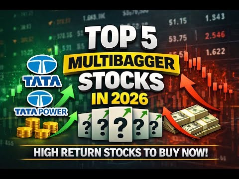 Top 5 Stocks That Can Become Multibaggers In 2026 #stocks #niftyprediction #tatamotors #tatapower