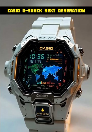 CASIO G-SHOCK NEXT GENERATION #aivideo #ai #aiart #aishorts #casio | casio g shock