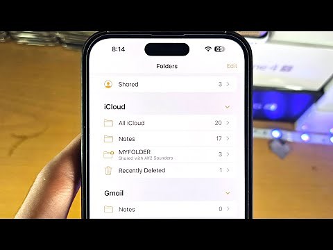 ANY iPhone How To Access Shared Notes!