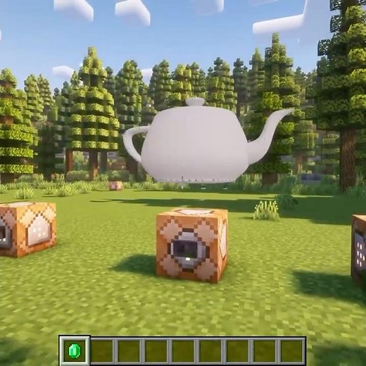 3D Meshes with Text Displays in Minecraft
