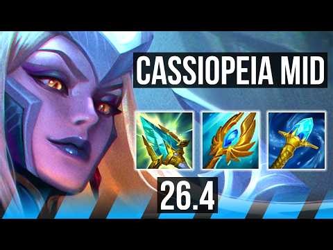 CASSIOPEIA vs AKALI (MID) | BR Challenger | 26.4