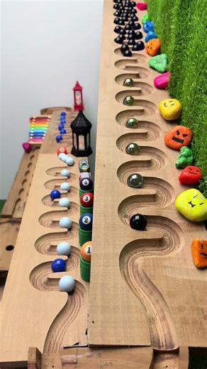 Valentine's Day Marble Run Race: Fun for Couples