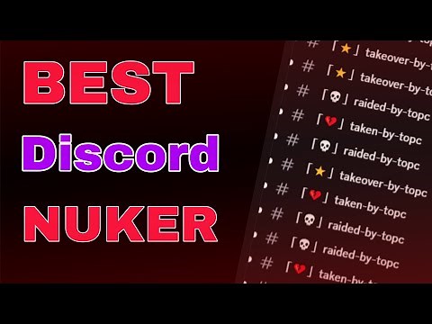 *NEW* HOW TO NUKE ANY DISCORD SERVER *NO ADMIN* (WORKING)+2025)