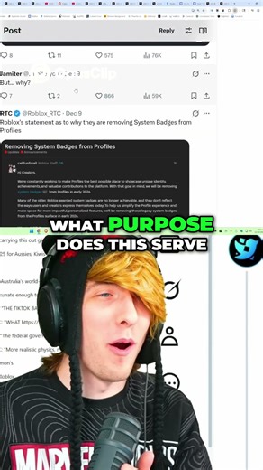 Roblox Removing Profile Badges in 2026! Major Change!