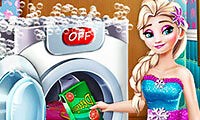 Ice Queen: Laundry Day - A Free Game for Girls on GirlsGoGames.co.uk