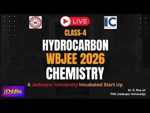 #wbjee 🛑 {CHEMISTRY} Hydrocarbon || One Shot || Dr. D. Roy Sir