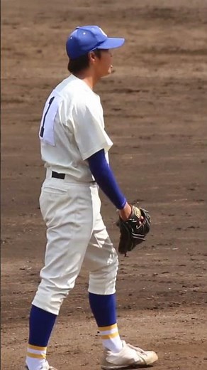 白鴎大足利・秩父投手の投球｜第72回春季関東地区高校軟式野球大会 準決勝