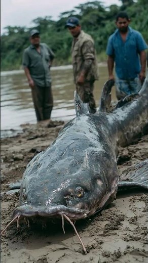 Record-Breaking Catfish Found Washed Up on the Amazon River