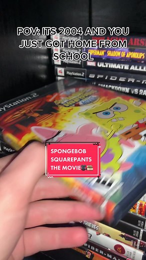 Reliving Childhood Memories with SpongeBob SquarePants Movie Game on PS2