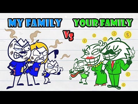 MY FAMILY VS YOUR FAMILY | Max Chose Poorly | Max's Puppy Dog Cartoon @MaxsPuppyDogOfficial