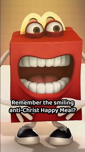 What was the deal with Happy the scary Happy Meal Box?