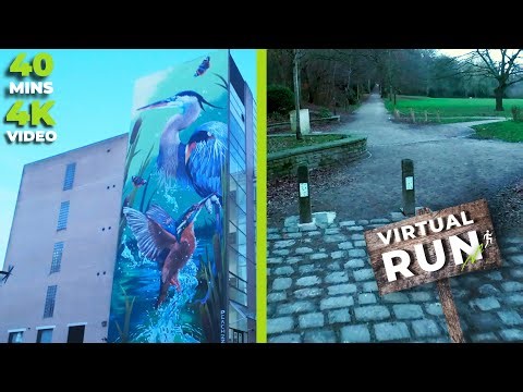 Suburbs to Sheffield and Back | Scenic Out-and-Back Virtual Run | Running POV | Immersive Fitness