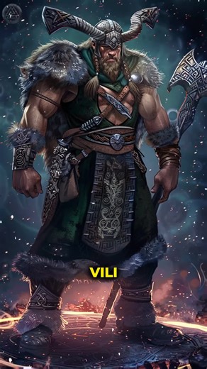 Vili - The Forgotten God Who Gave Us Emotion #ViliTheWise #NorseCreation #OdinBrothers Vili, brother of Odin and Vé, is one of the silent architects of creation.