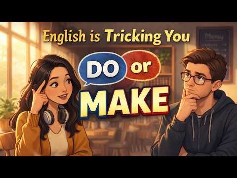 DO vs MAKE Confusion? Unlock Natural English in English Conversations | Easy English Podcast