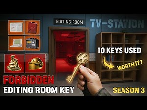 Editing Room Key Total Value in Forbidden Season 3 | Arena Breakout Infinite