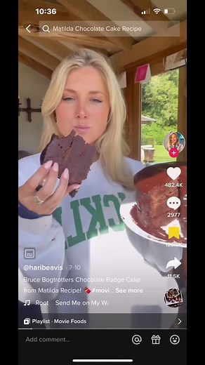 Delicious Matilda Chocolate Cake Recipe by Hari Beavis