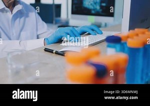 scientist working in laboratory