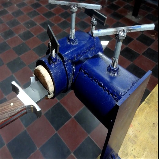 399K views · 581 reactions | Crafting a Knife Making Vise, Essential Tool for Bladesmiths | DIY & Crafts | Facebook