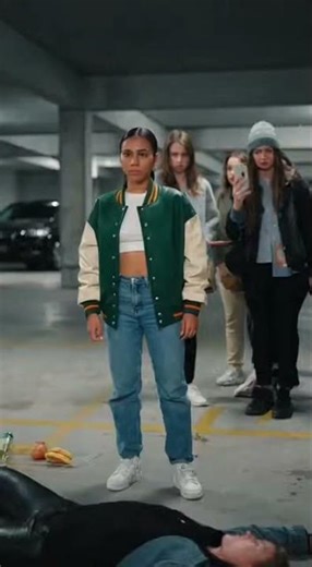 She unleashed her hidden power! ⚡ #superpower #fight #movie #fightback