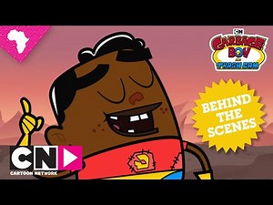 Garbage Boy and Trash Can | BEHIND THE SCENES | Cartoon Network Africa