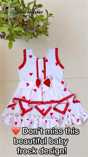 Baby Frock Cutting & Stitching Tutorial | Easy Baby Dress Sewing for Beginners