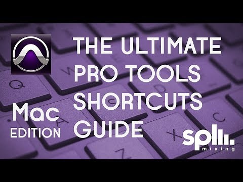 The Ultimate Pro Tools Shortcuts Guide | Mac Edition | SPLmixing.com