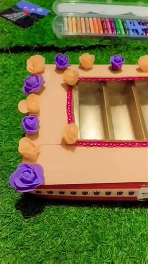 easy orgnise box #simple orgnise box#simplicraftedideas❤️❤️❤️