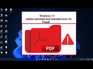 How to Fix Error 16 in all Adobe Products [100% Working] | Fix Error 16 in Adobe Products