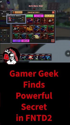 Gamer Geek's New Recruit Increases Inventory Faz Rating by 1 in Five Nights TD 2 #fntd2shorts