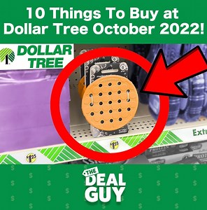 152K views · 3.9K reactions | Here are 10 items at the Dollar Tree this month you don't want to miss! | The Deal Guy | Facebook
