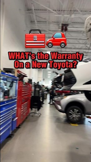 What's the Warranty On a New Toyota? 📑🚗 #toyota