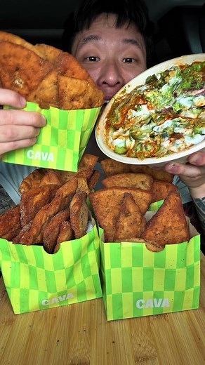 Sumac Sour Cream and Onion Pita Chips from CAVA