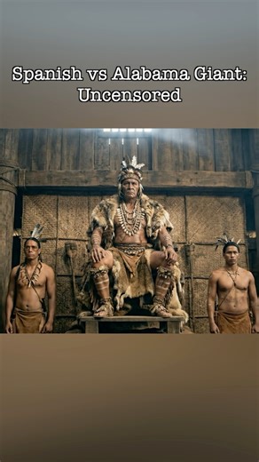 The Spaniards meet the Alabama Giant…Tuscaloosa was described as a very large rule #history | Incredible History