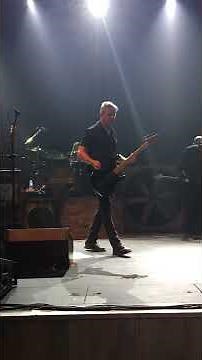 JJ Burnel, pre-Heroes bass intro, The Stranglers Guildford 19th March 2019