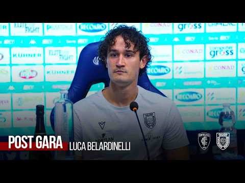 INTERVIEW | Luca Belardinelli after the Empoli-Reggiana match