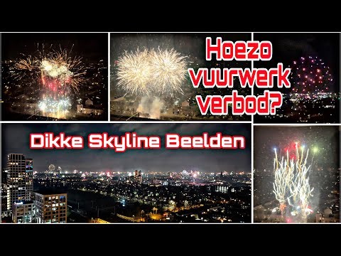 Vuurwerkverbod in Nederland? 🤷‍♂️❌ Werkt niet in Eindhoven! 🎆🔥 | Strijp-S & Centrum Skyline Flat