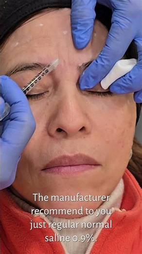 Mixing Botox #sudburymedspa #nurseinjector #botox #botoxinjections