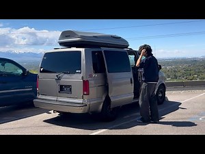 my simple Chevy Astro adventure van tour (no-build stealth camper off-roader)