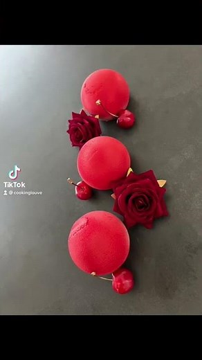 Entremet fruits rouge 🍒